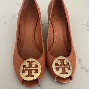 Tory Burch Brown Wedges - 7.5